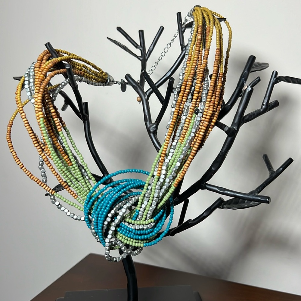 Lia Sophia Multi-strand Necklace 21”